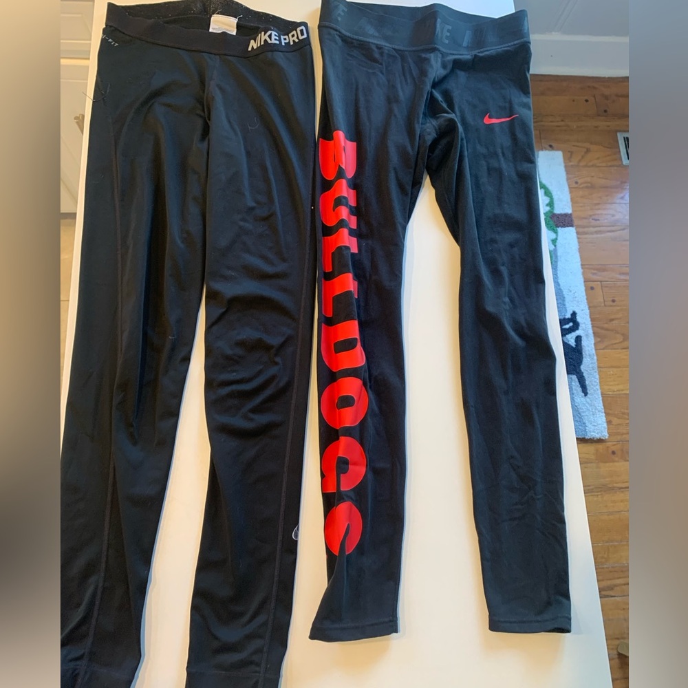 Nike tights (2 pair)
